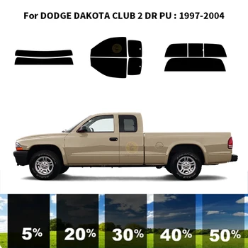 Предварительно нарезанная нанокерамика, комплект для УФ-тонировки автомобильных окон, Автомобильная пленка для окон для DODGE DAKOTA CLUB 2 DR PU 1997-2004