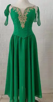 Новое зеленое платье для лирических танцев балетный костюм cupidcupid dress костюмы для лирических танцев