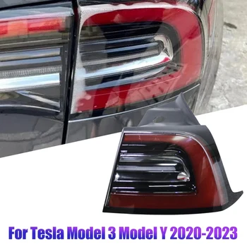 Задний светодиодный фонарь заднего вида в сборе для Tesla Модель 3 Модель Y 2020-2023 Внешний угловой фонарь Тормозной фонарь