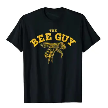 The Bee Guy, забавный любитель пчел, пчеловодство, мед, футболка, новое поступление, мужские топы, футболки, футболки в стиле хип-хоп, хлопковый дизайн