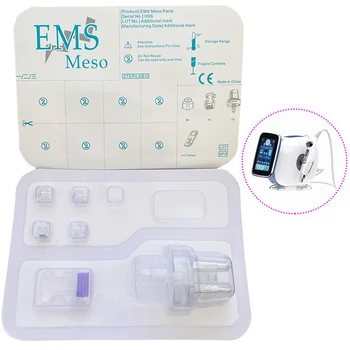 3в1 EMS Micro Nano Chip Card Мезотерапия Подтяжка Лица Отбеливание Кожи Расходные Материалы Beauty RF Mesogun