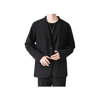 Z422 -новый мужской костюм Four Seasons, повседневное деловое свободное пальто
