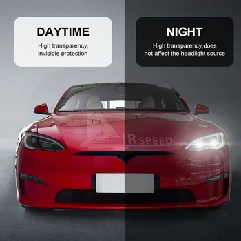 Люк В Крыше Двигателя Автомобиля Невидимая Защитная Пленка PPF От Краски, Защищающая От Царапин Прозрачная Пленка для Tesla Model 3 Y X S 2016-2023 TPU Film