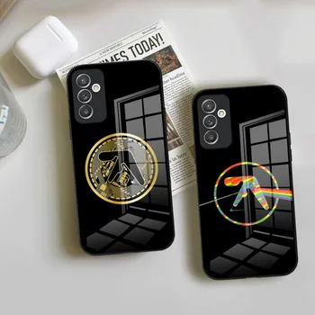 Чехол для телефона с логотипом Aphex Twin Symbol Samsung A54 A52 A14 A21 A71 A20 A31 A12 A51 A40 A32 A72 A30 A34 Из закаленного Стекла