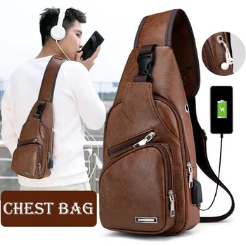 мужская нагрудная сумка для гольфа, деловая сумка через плечо, сумка-мессенджер, нейлоновая холщовая модная поясная сумка, брендовая сумка для спорта на открытом воздухе