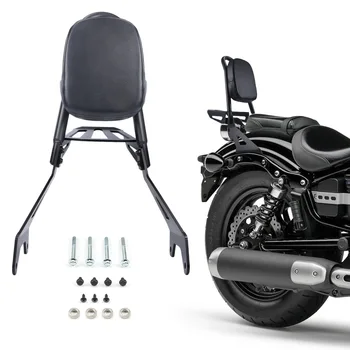 Мотоциклетная спинка для Yamaha Star Bolt XVS 950 XV950 R Spec 2014 2015 2016 2017 Боковые подлокотники и накладка, съемная подушка для спины