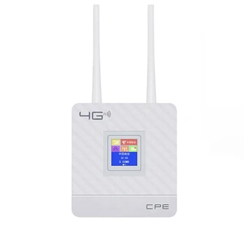 CPE903 Lte Home 3G 4G, 2 внешние антенны, WiFi модем, беспроводной маршрутизатор CPE с портом RJ45 и слотом для sim-карты, штепсельная вилка ЕС