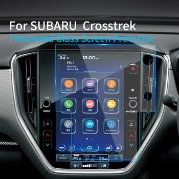 Автомобильные наклейки, протектор экрана для SUBARU Crosstrek 2023, Защитная пленка из закаленного стекла, Навигационные Автоаксессуары