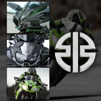 Наклейка с логотипом мотоцикла Наклейка с индивидуальностью мотоцикла 3D значок Наклейка на бак для Kawasaki Ninja Z800 Z900 Z650
