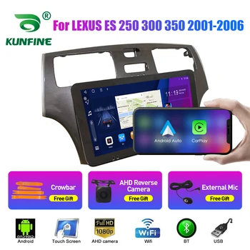 10,33 Дюймов Автомобильный Радиоприемник Для LEXUS ES 250 300 350 2001-2006 2Din Android Автомобильный стерео DVD GPS Навигационный Плеер QLED Экран Carplay