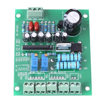Измеритель уровня звука постоянного тока 9-12 В VU Плата драйвера измерителя уровня ДБ Усилитель IC BA6138 Двусторонняя печатная плата