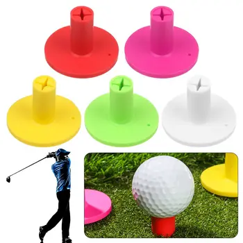 Новый коврик для гольфа, аксессуары для тренировок, спортивная часть, прочный резиновый держатель для мяча для гольфа, тройники для гольфа
