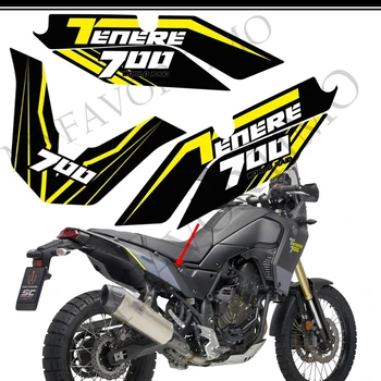 Накладки на бак, Наклейки, Наклейка ДЛЯ YAMAHA Tenere T700 XTZ 700 T7 Протектор Багажника, Комплект топлива для мотоцикла 2019 2020 2021