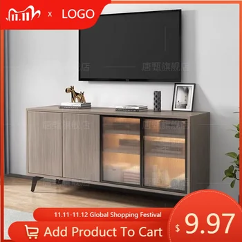 Стеклянные телевизионные консоли, шкаф, Роскошная деревянная подставка для телевизора в скандинавском стиле, гостиная, мебель для дома Fernseher Schrank MQ50DS