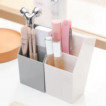 Пенал ABS Контейнер для хранения ручек Экономия места, сохраняйте чистоту, полезные принадлежности на рабочем столе, коробка для хранения карандашей