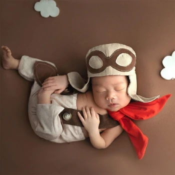 Реквизит для фотосессии новорожденных, Очки, шляпа, комбинезон на подтяжках, брюки, одежда для позирования, костюм для фотосессии младенцев, костюм для фотосессий младенцев