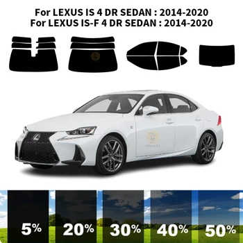 Комплект для УФ-тонировки автомобильных стекол из нанокерамики для LEXUS IS-F 4 DR СЕДАН 2014-2020