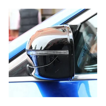 Глянцевая Черная Крышка Зеркала заднего Вида Автомобиля, Накладка Рамы Бокового Зеркала для BMW 5 Серии G20 G28 G30 G38 G11 G12 2015-2019