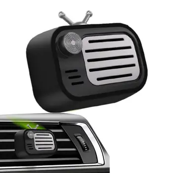 Симпатичный автомобильный освежитель воздуха в форме ретро-радио, освежитель воздуха для вентиляционного отверстия, мини-ароматерапия для удаления запаха, универсальный ароматизатор
