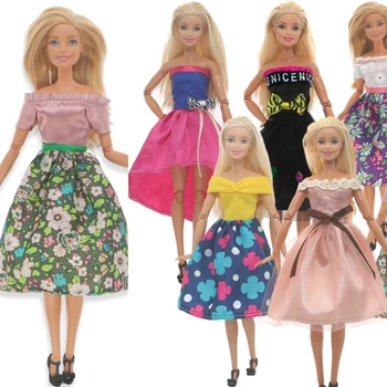 Одежда для куклы Barbies, платье для куклы, модный наряд, рубашка, Повседневная одежда, Юбка для куклы Barbie 1/6 BJD, одежда для куклы Blythe, Аксессуары для кукол
