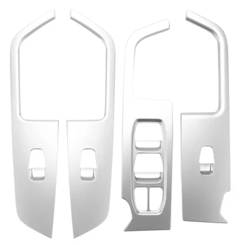Для Hyundai Ix25 Creta Хромированная внутренняя дверь, подлокотник, Оконный выключатель, Украшение крышки, Панель управления, Автоаксессуары 2015-2019
