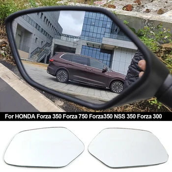 Для HONDA Forza 350 Forza 750 Forza350 NSS 350 Аксессуары Выпуклое зеркало Увеличивающие Зеркала заднего вида Боковое зеркало заднего вида Объектив