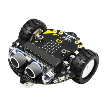 Tiny: битный Робот-автомобиль Micro: битное Графическое программирование Stem Education Smart Robot Car Kit для Micro: bit V2 V1.5