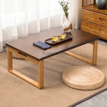 Японский стол Кан, Эркерный столик, Чайный столик, фруктовый столик, домашний напольный столик, складное кухонное окно, мебель Тавола Да Пранцо