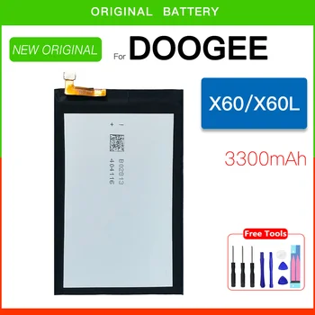 Оригинальная Сменная батарея Для Doogee X60 X60L battery 3300 мАч Запчасти для Doogee X60 X60L Batteria