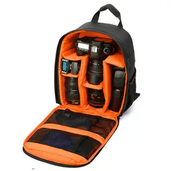 Фотокамера большой емкости, водонепроницаемый рюкзак на плечах, видео-штатив, сумка для зеркальной фотокамеры с дождевиком forCanonNikonSonyPentax