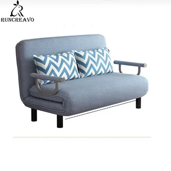 Раскладной диван-кровать Кресло-кровать для отдыха С откидной спинкой Ткань Дышащая Ленивые Диваны Односпальное Кресло-кровать для гостиной