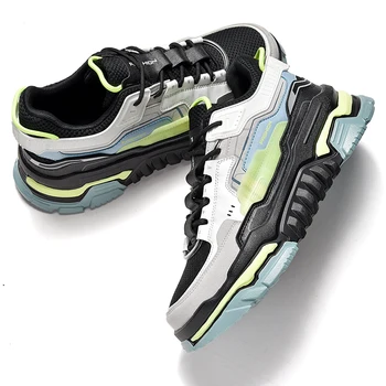 Новые модные мужские кроссовки для бега, удобные молодежные Роскошные брендовые спортивные кроссовки для мужчин, крутые молодежные кроссовки Athletic
