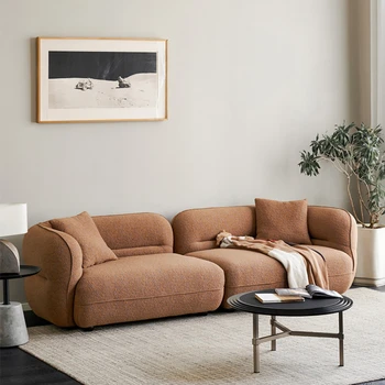 Тканевый диван / Французский минималистичный диван yoyo для гостиной / FN