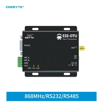 Lora RS232 RS485 Беспроводное цифровое Радио 868 МГц 915 МГц 20 дБм Дальность действия 3 км CDEBYTE E32-DTU (900L20) –V8 Беспроводной приемопередатчик Интернета вещей