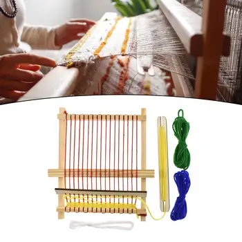Деревянный ткацкий станок для ткачества 
