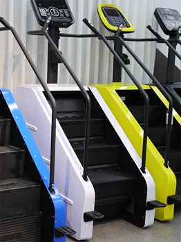 Лестничный тренажер Новое фитнес-оборудование для скалолазания в помещении с магнитным управлением для фитнес-клуба Коммерческий лестничный тренажер