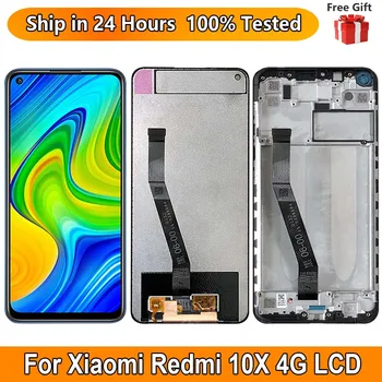 6,53“Новый Для Xiaomi Redmi 10X 4G ЖК-дисплей С Сенсорным Экраном, Цифровой Преобразователь в Сборе, Замена Для Xiaomi Redmi 10X 4G LCD