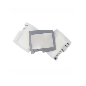 10 шт. Пластиковая защитная линза для экрана Bandai для WSC Protector Замена защитной крышки зеркальной линзы Серебристо-белого цвета