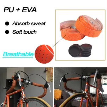 Велосипедная лента для руля, противоскользящая амортизация, ремни для велосипедной перекладины, дорожный велосипед, красочная лента для ручек, аксессуары для велосипеда