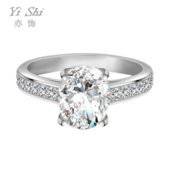 Женское кольцо с огранкой в виде ледяного цветка, Высокоуглеродистое кольцо из серебра 925 пробы, кольцо с полным бриллиантом, простые ювелирные изделия премиум-класса.