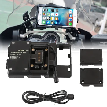 Навигационный Кронштейн Для Мобильного Телефона Мотоцикла, Крепление Для Зарядки через USB, Поддержка Honda CRF1000L Africa Twin CRF1000L 2016 2017 2018