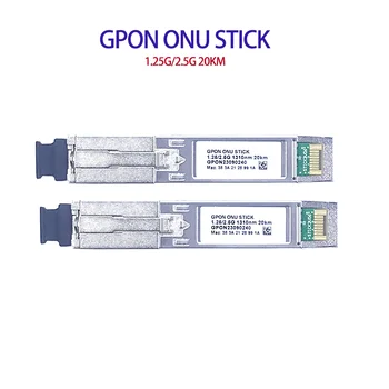 GPON SFP ONU Stick с разъемом MAC SC DDM pon 1.25G/2.5G 1310nm/1490nm модуль