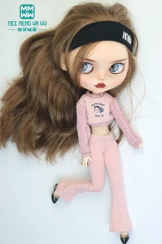 Одежда для куклы Blyth, модный свитер, юбка-свитер, брюки, леггинсы, подходящие для Azo OB22 OB24, аксессуары для кукол, игрушки, подарки