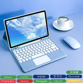 teclado bluetooth Клавиатура беспроводная мышь Для iPad case 10.2 7/8/9 поколения Pro 11 2022 iPad 10th Air 2/1 5/6 키보드