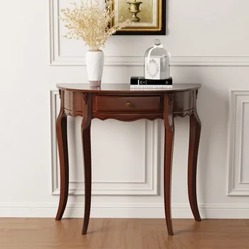 Эстетичный Роскошный приставной столик Простой Уникальный Винтажный шкаф для гостиной из дерева премиум-класса Recibidor Entrada Мебель для дома