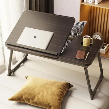 Регулируемый стол для ноутбука, компьютерный стол, складной стол, рабочий стол в спальне студенческого общежития