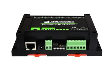 8-канальный модуль реле Ethernet, протокол Modbus RTU/Modbus TCP, коммуникационный порт PoE, реле Modbus POE ETH