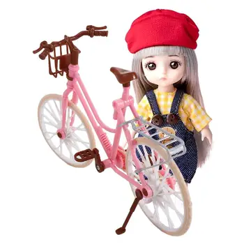 Подарки для детей для моделирования кукольного домика для девочек, игрушечный велосипед, кукольный велосипед, BJD Кукольные велосипеды, модель велосипеда, соответствующая кукольным велосипедам