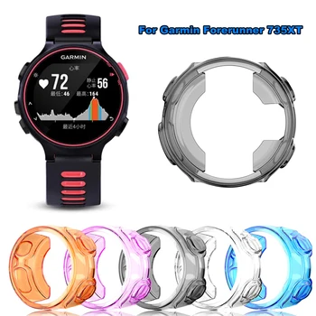 Защитный чехол для часов Garmin Forerunner 735XT из мягкого силикона Tpu SmartWatch Противоударная защитная оболочка