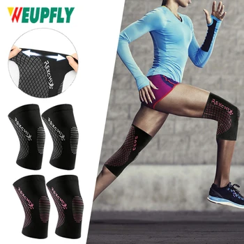 1 пара спортивных бандажей для поддержки колена - Лучшие нескользящие наколенники для женщин и мужчин от боли в колене, компрессионные наколенники для занятий спортом